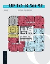 3250-3300 Bloor St W, Toronto, ON à louer Plan d’étage- Image 1 de 1