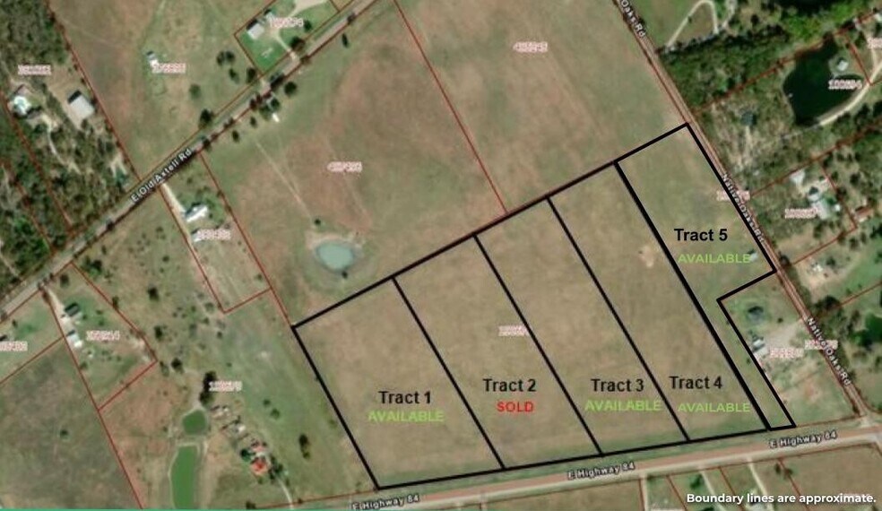 Hwy 84 @ Native Oaks - Tract 1, Axtell, TX à vendre - Photo principale - Image 1 de 1