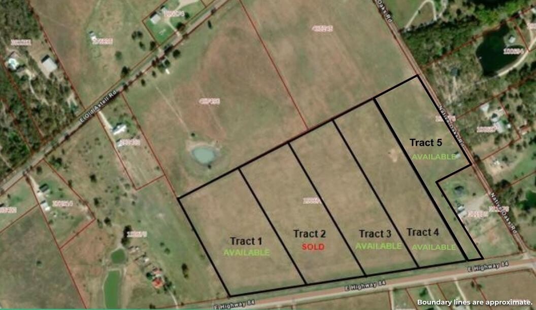 Hwy 84 @ Native Oaks - Tract 1, Axtell, TX à vendre Photo principale- Image 1 de 2