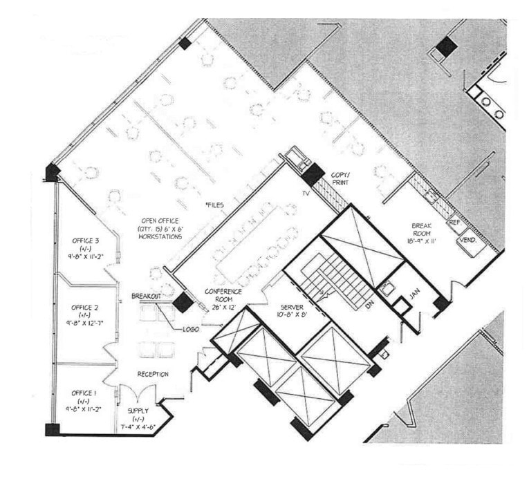 10000 Midlantic Dr, Mount Laurel, NJ for lease Floor Plan- Image 1 of 1