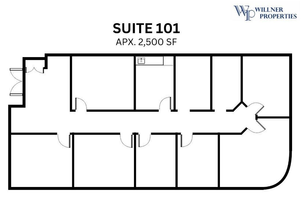 102 Pickering Way, Exton, PA for lease Floor Plan- Image 1 of 1