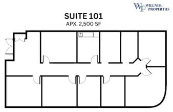 102 Pickering Way, Exton, PA for lease Floor Plan- Image 1 of 1