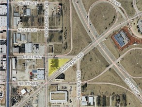 105-111 N Harrison Ave, Oklahoma City, OK - aerial  map view