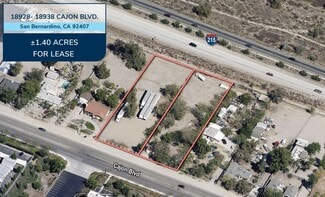 Plus de détails pour 18938 Cajon Blvd, San Bernardino, CA - Terrain à louer