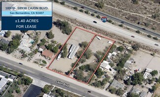 Plus de détails pour 18938 Cajon Blvd, San Bernardino, CA - Terrain à louer