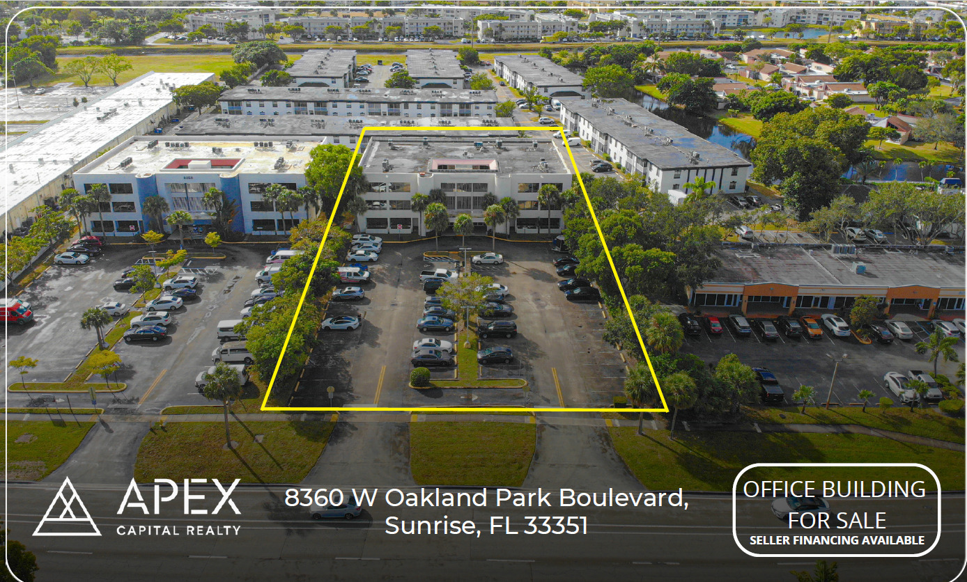 8360 W Oakland Park Blvd, Sunrise, FL à vendre Aérien- Image 1 de 13