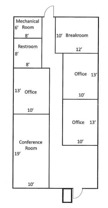 5400 Phoenix Ave, Fort Smith, AR à louer Plan d  tage- Image 1 de 1