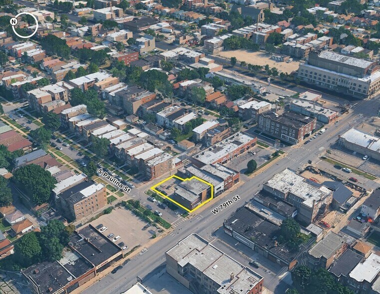 1656 W 79th St, Chicago, IL à vendre - Aérien - Image 3 de 7