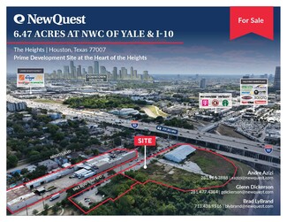 Plus de détails pour 6.47 Acres at Yale & I-10, Houston, TX - Terrain à vendre