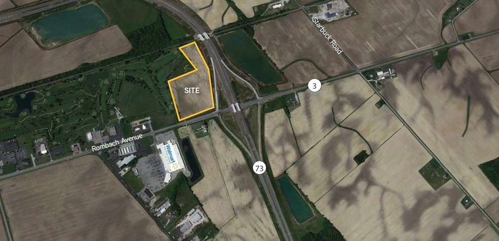 SR 22/3 & 73, Wilmington, OH for sale - Aerial - Image 1 of 3