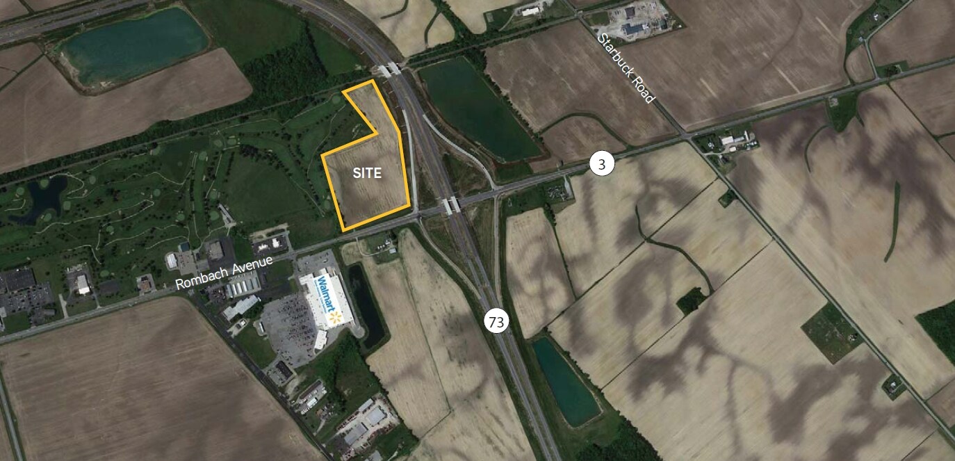 SR 22/3 & 73, Wilmington, OH à vendre Aérien- Image 1 de 4