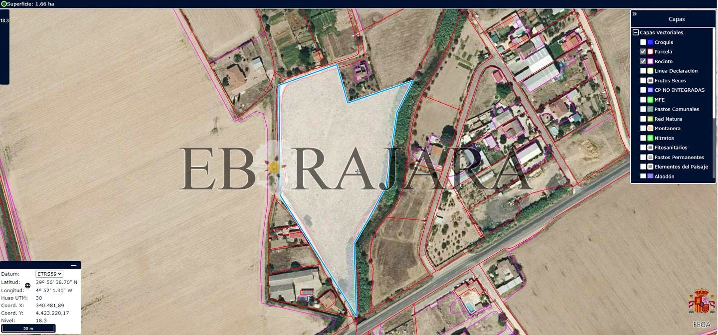 Terrain dans Talavera de la Reina, Toledo à vendre Plan d’étage- Image 1 de 3