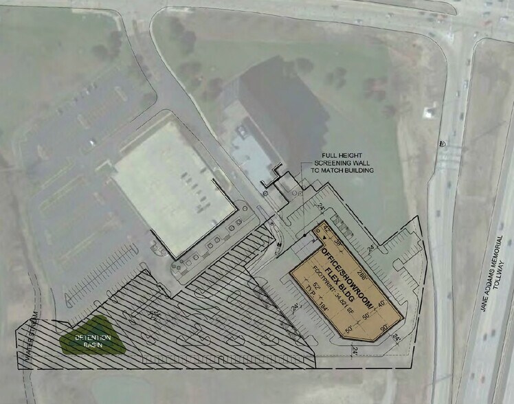 1903 N Roselle Rd, Schaumburg, IL à vendre - Plan de site - Image 2 de 2