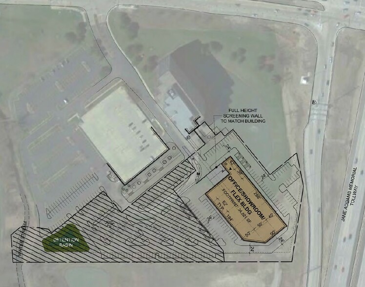 1903 N Roselle Rd, Schaumburg, IL for sale - Site Plan - Image 2 of 2