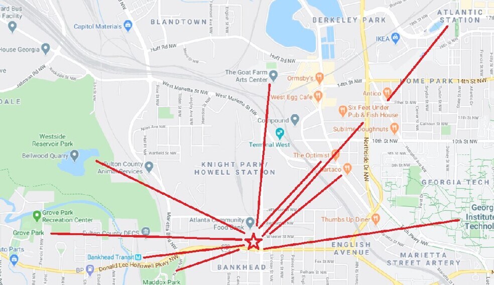 690 Joseph E Lowery Blvd NW, Atlanta, GA à vendre - Photo principale - Image 1 de 4