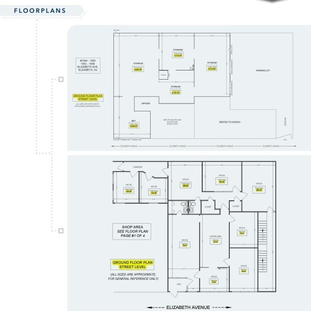 1050 Elizabeth Ave, Elizabeth, NJ à louer Plan d’étage- Image 1 de 1