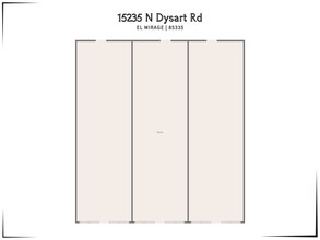 15235 N Dysart Rd, El Mirage, AZ for lease Floor Plan- Image 2 of 6