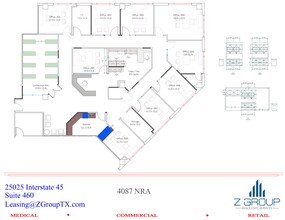 25025 N I-45 Fwy, The Woodlands, TX for lease Site Plan- Image 1 of 1