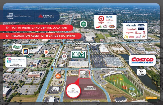 Plus de détails pour 204 Crescent Ranch Blvd, Lafayette, LA - Bureau à vendre