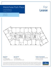 11490 Westheimer Rd, Houston, TX for lease Floor Plan- Image 1 of 1