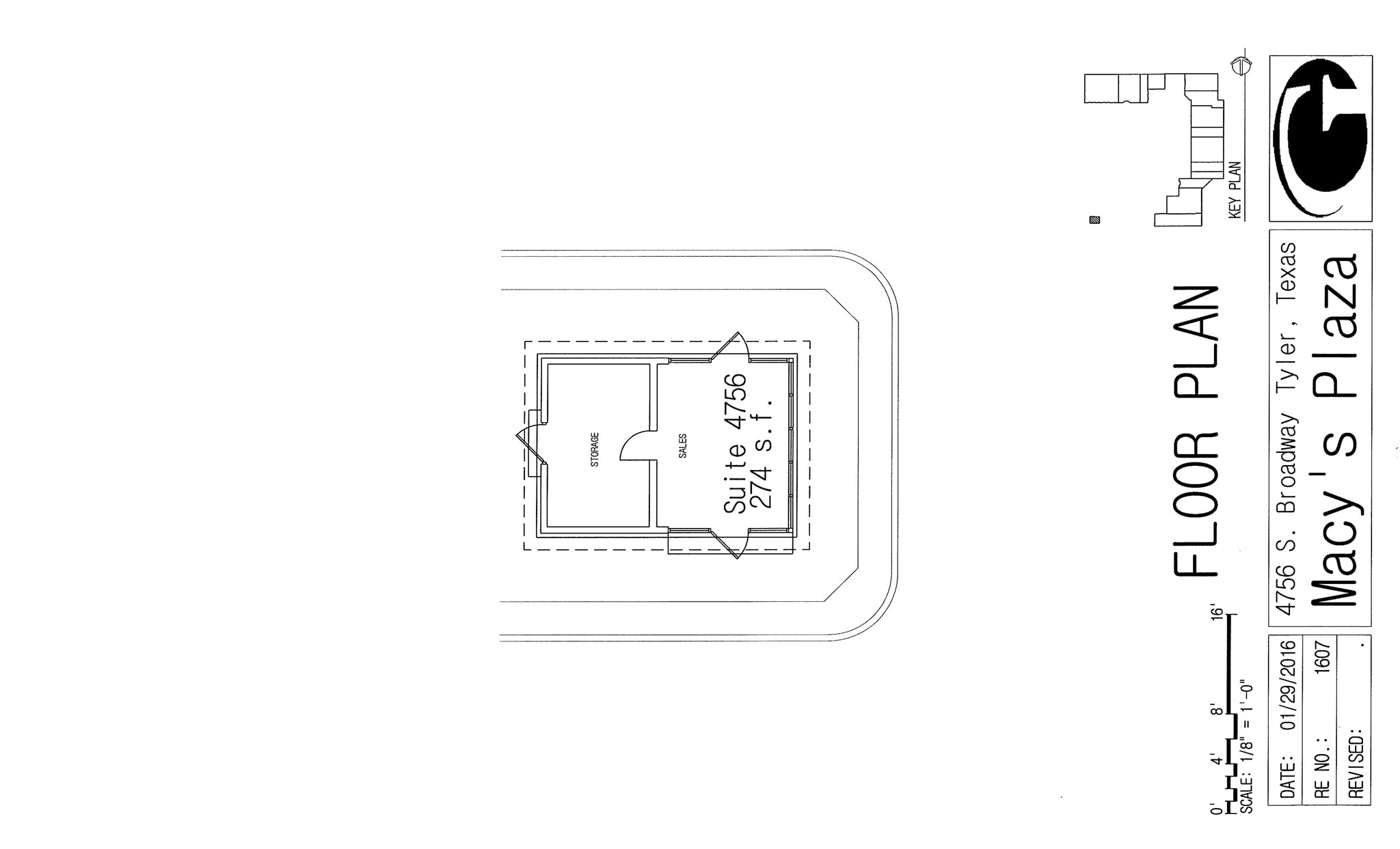 4800 S Broadway Ave, Tyler, TX à louer Plan de site- Image 1 de 1