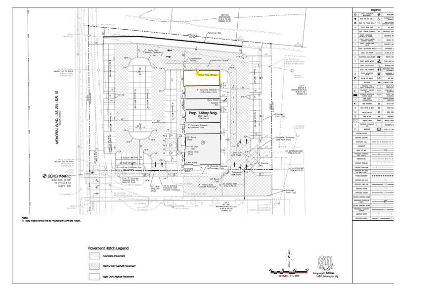 3266 Memorial Blvd, Murfreesboro, TN à vendre - Plan de site - Image 1 de 1