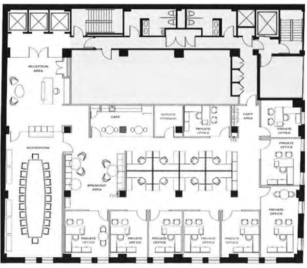 10 N Dearborn St, Chicago, IL for lease Floor Plan- Image 1 of 6