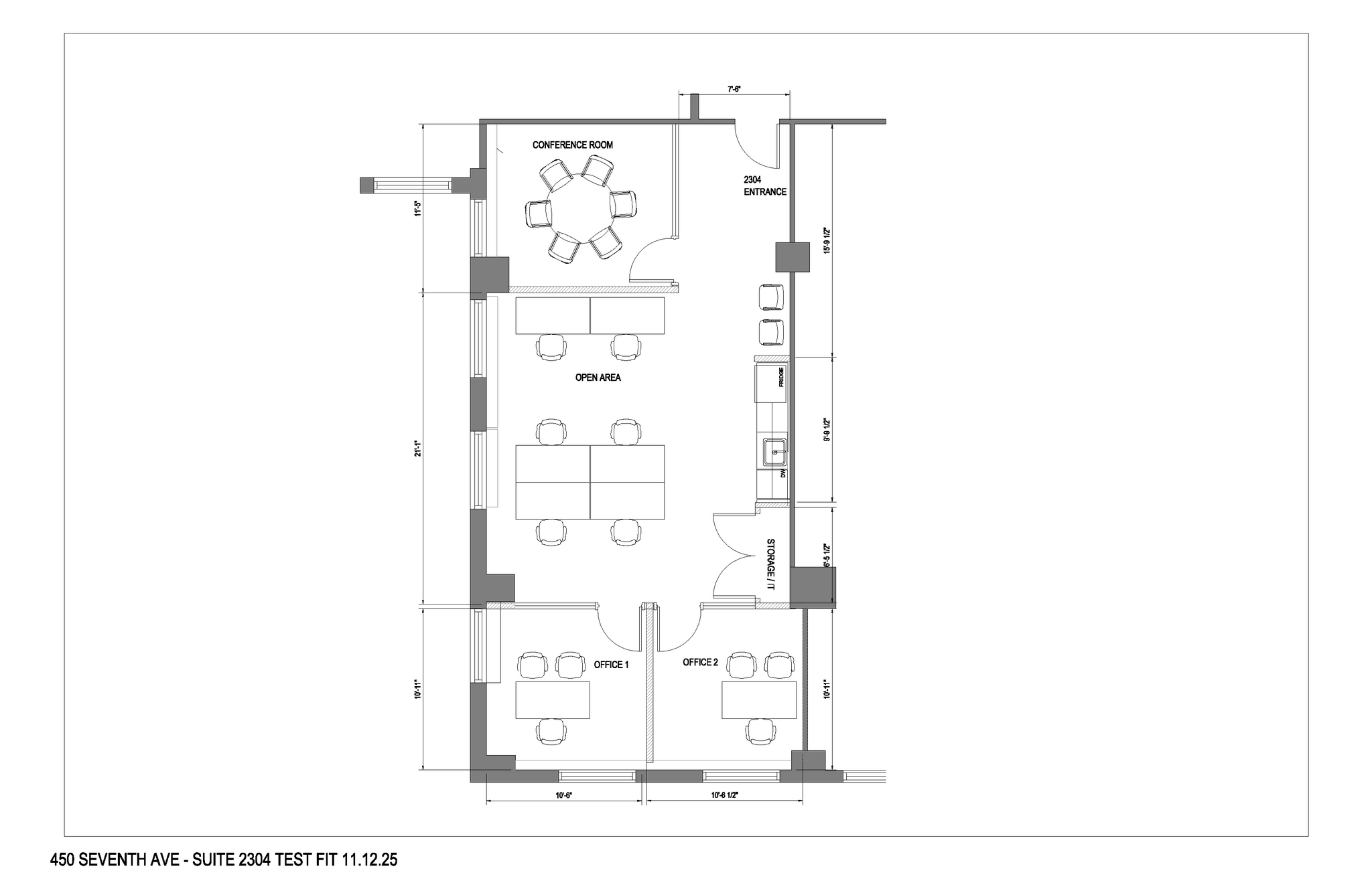 450 7th Ave, New York, NY à louer Plan d’étage- Image 1 de 6