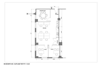 450 7th Ave, New York, NY à louer Plan d’étage- Image 1 de 6