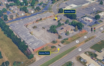 11220 S Memorial Pky, Huntsville, AL - AÉRIEN  Vue de la carte - Image1