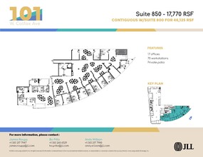 101 W Colfax Ave, Denver, CO à louer Plan d’étage- Image 1 de 1