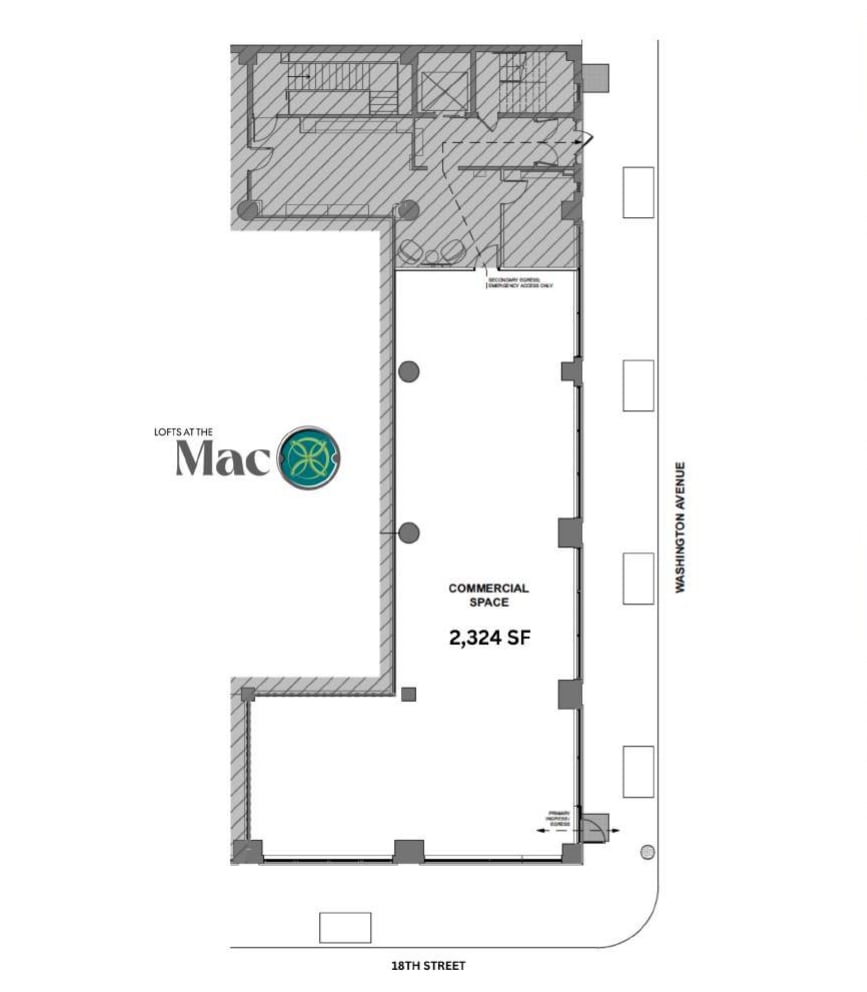 1800 Washington Ave, Saint Louis, MO for lease Floor Plan- Image 1 of 1