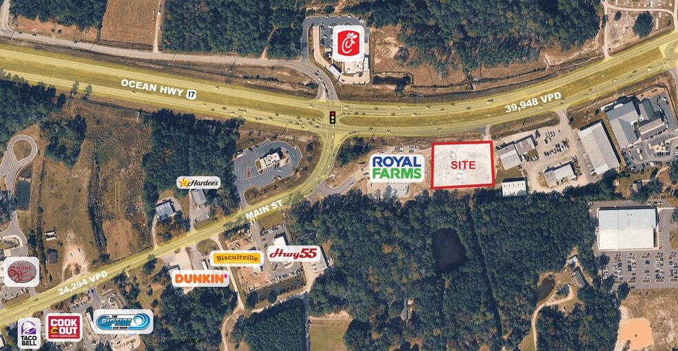 2795 Ocean Hwy W, Shallotte, NC for lease - Building Photo - Image 1 of 4