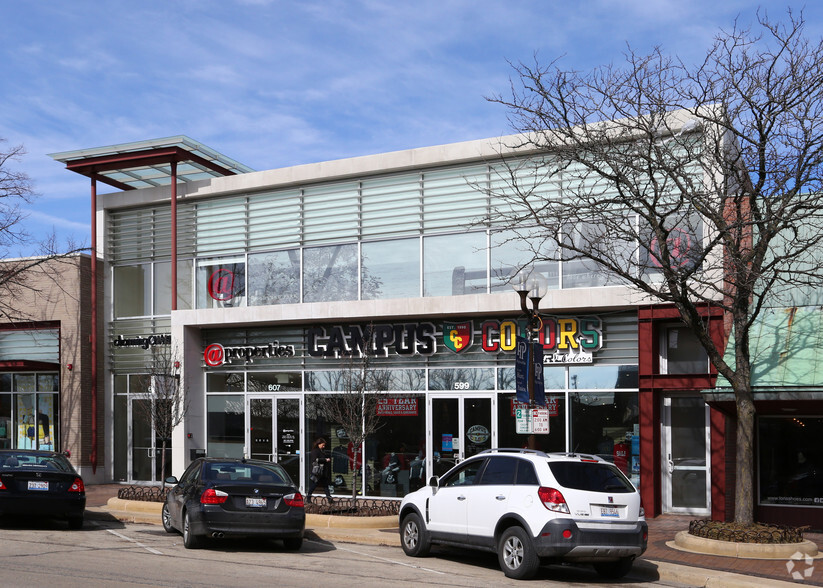 599-607 Central Ave, Highland Park, IL for lease - Building Photo - Image 1 of 4