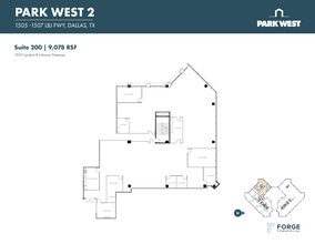 1501-1507 Lyndon B Johnson Fwy, Dallas, TX à louer Plan d’étage- Image 1 de 1