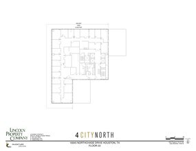 16945 Northchase Dr, Houston, TX à louer Plan de site- Image 1 de 1