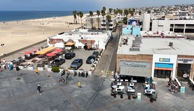 19-31 Pier Ave, Hermosa Beach, CA for lease Aerial- Image 1 of 8
