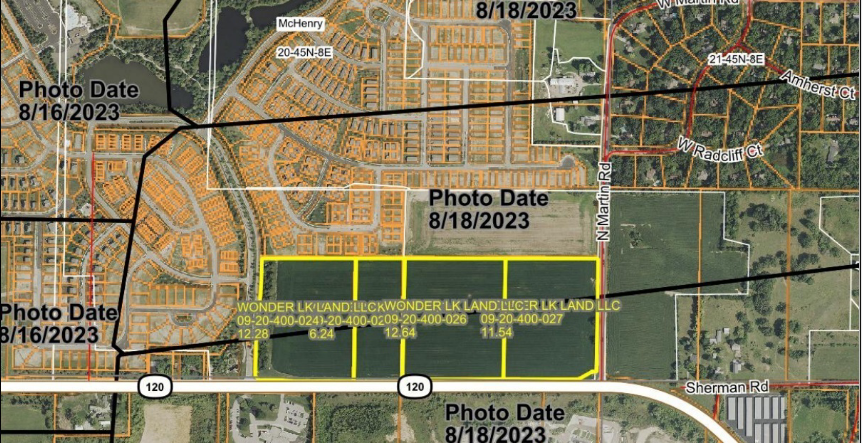 IL-120 between Stonewater Pkwy and N. Martin Rd, Mchenry, IL à vendre - Plan cadastral - Image 3 de 3