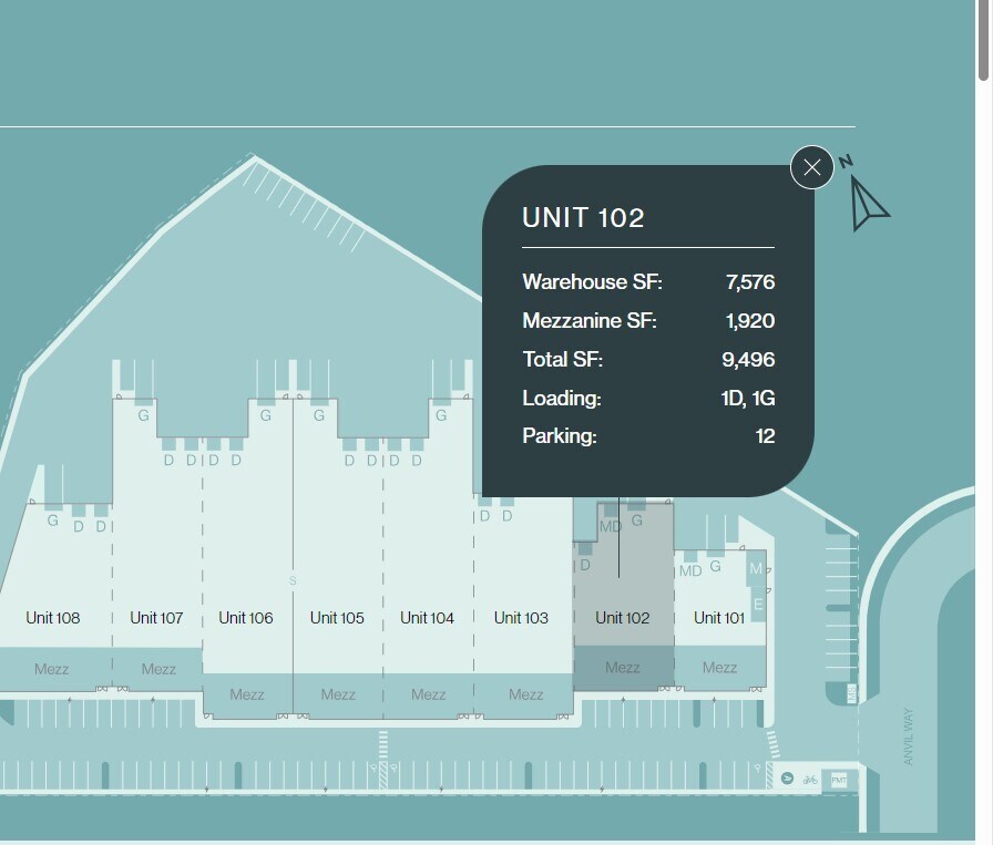 12939 Anvil Way, Surrey, BC V3W 2X8 - Unit 103 -  - Floor Plan - Image 1 of 1
