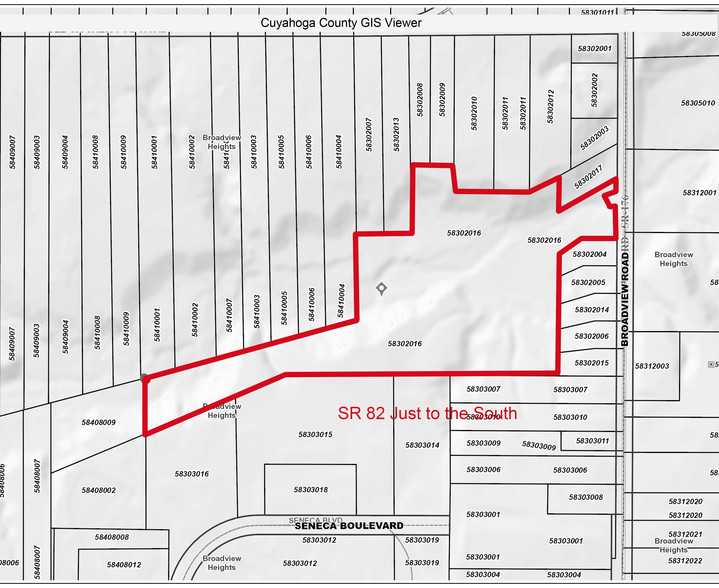 9022 Broadview Rd, Broadview Heights, OH à vendre - Plan cadastral - Image 1 de 1