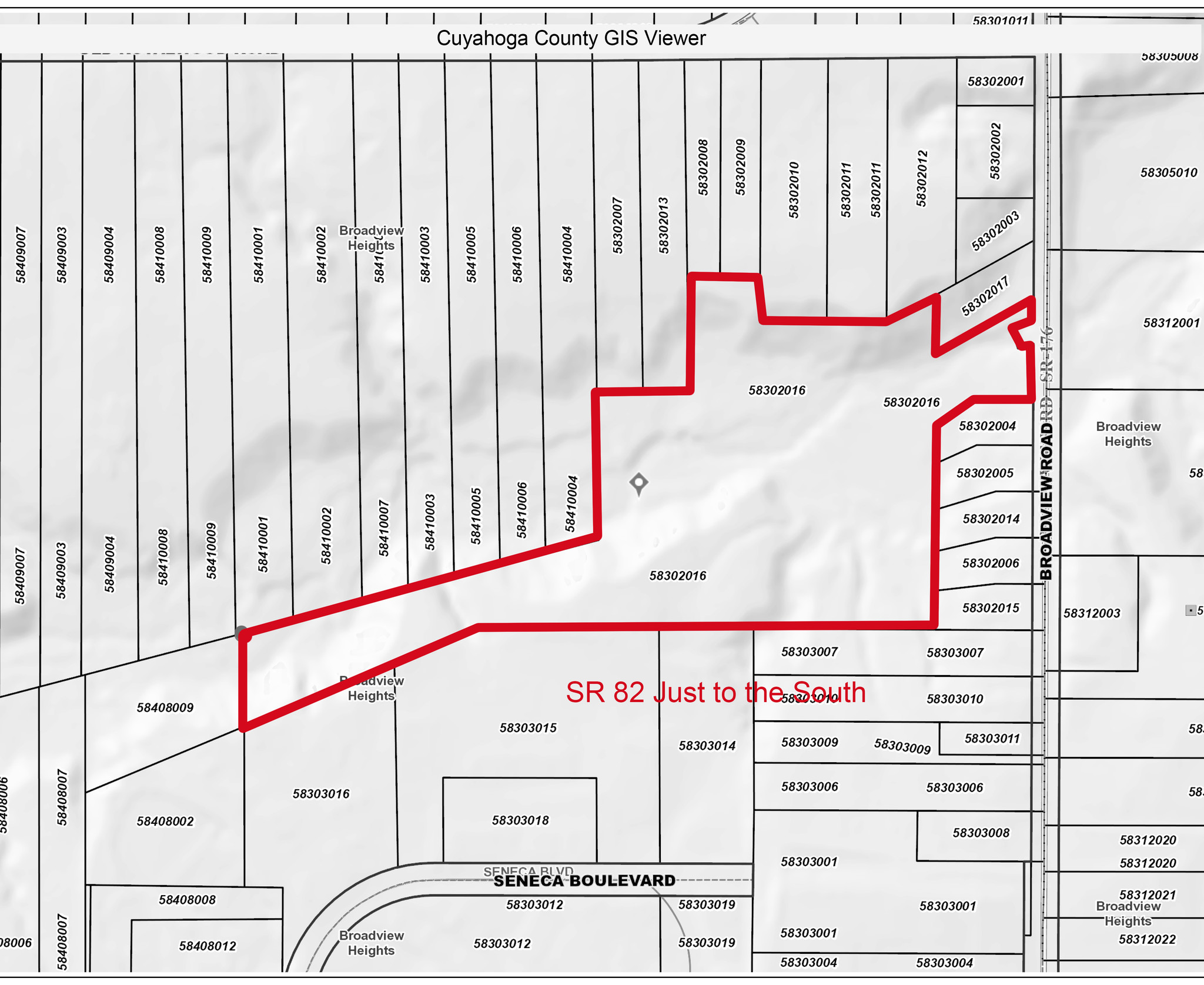 9022 Broadview Rd, Broadview Heights, OH à vendre Plan cadastral- Image 1 de 1