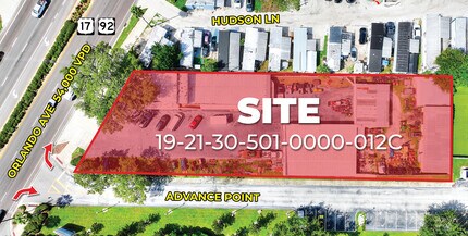 9205 S Us-17-92 Hwy, Maitland, FL - AERIAL  map view - Image1