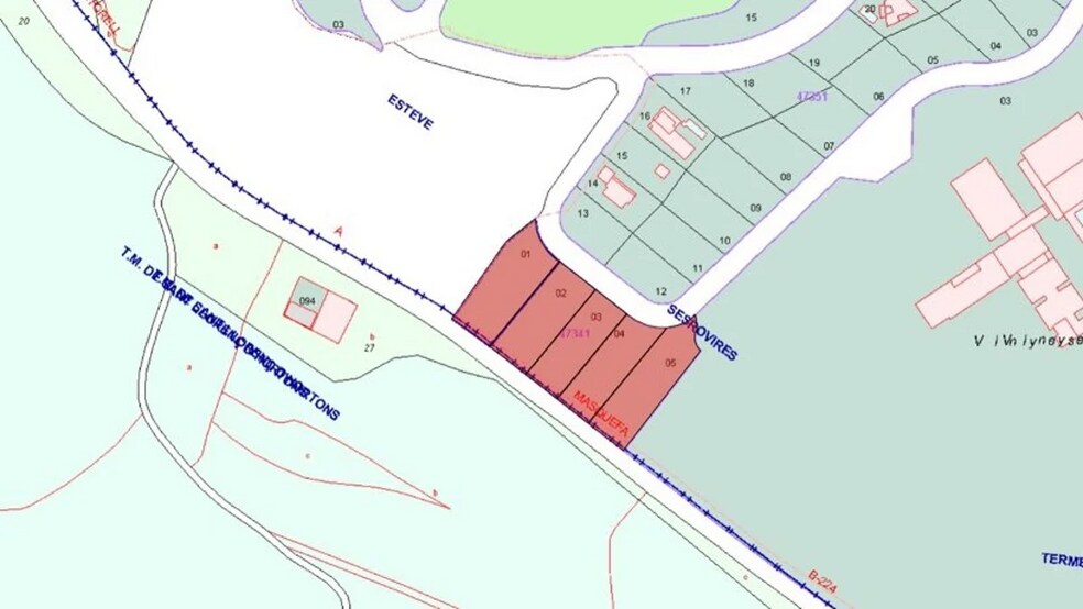 Carrer Puig de Mira, 1-5, Sant Esteve Sesrovires, Barcelona à vendre - Plan de site - Image 3 de 3