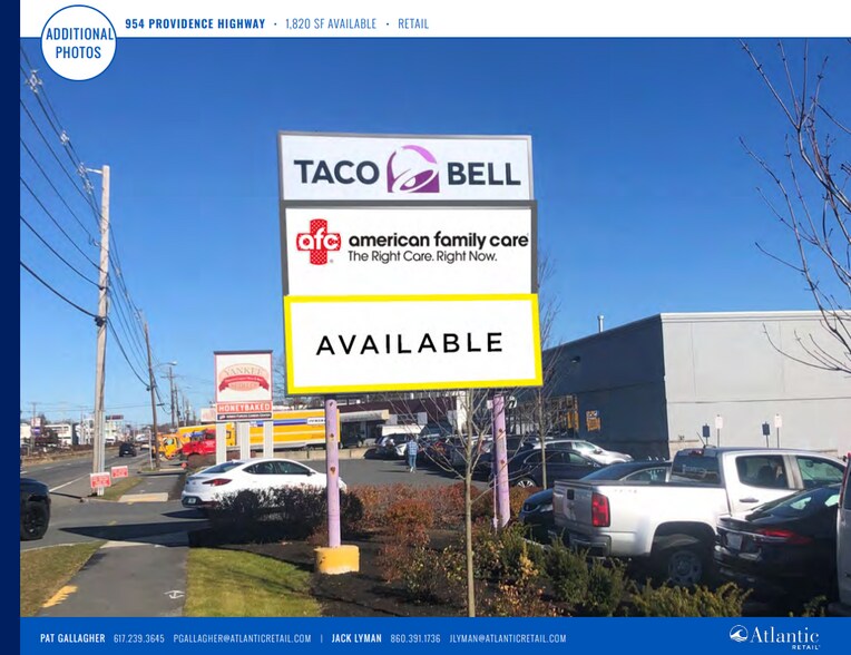 954-958 Boston Providence Tpke, Norwood, MA à louer - Photo du bâtiment - Image 2 de 4