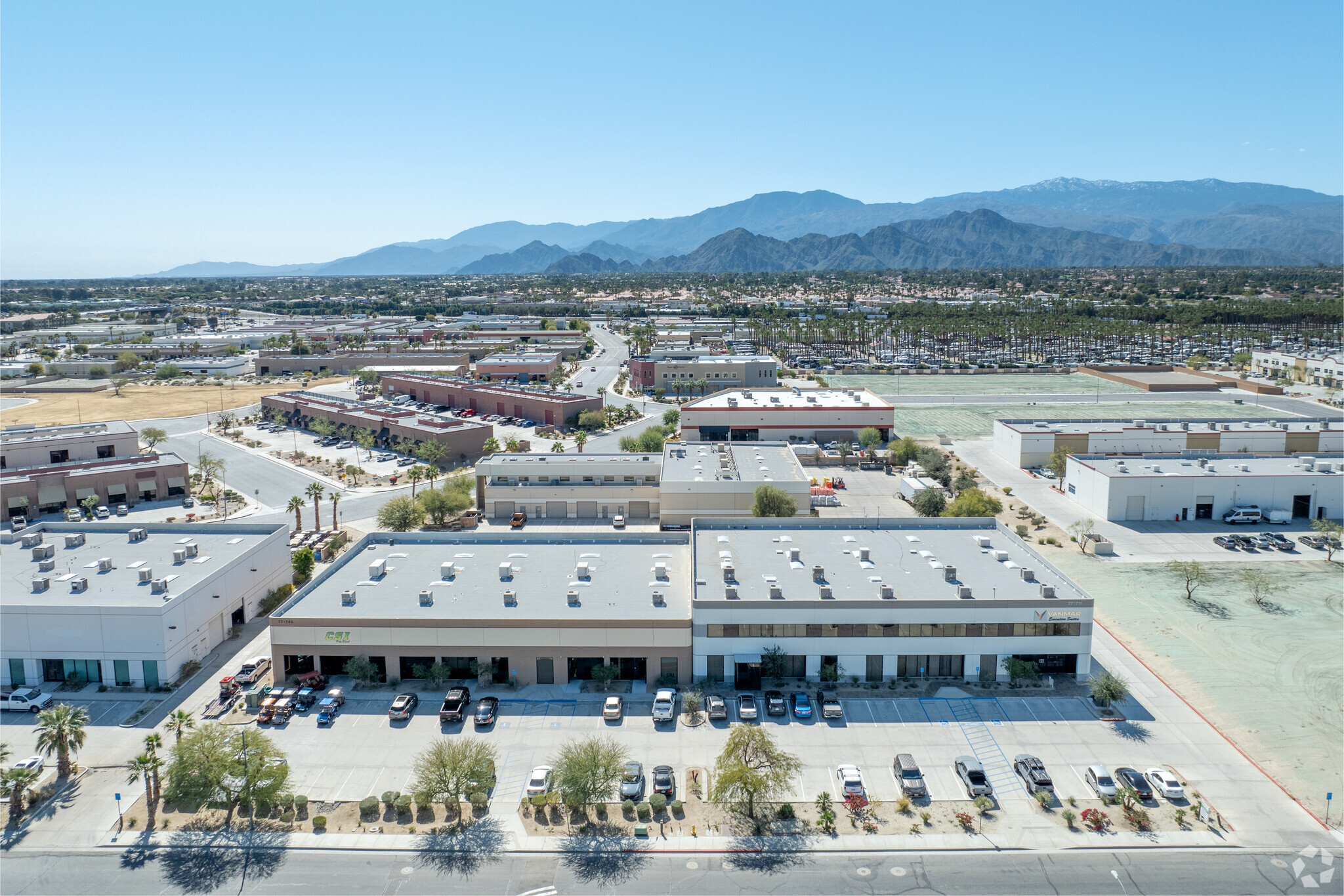 77711 Flora Rd, Palm Desert, CA for sale Aerial- Image 1 of 21