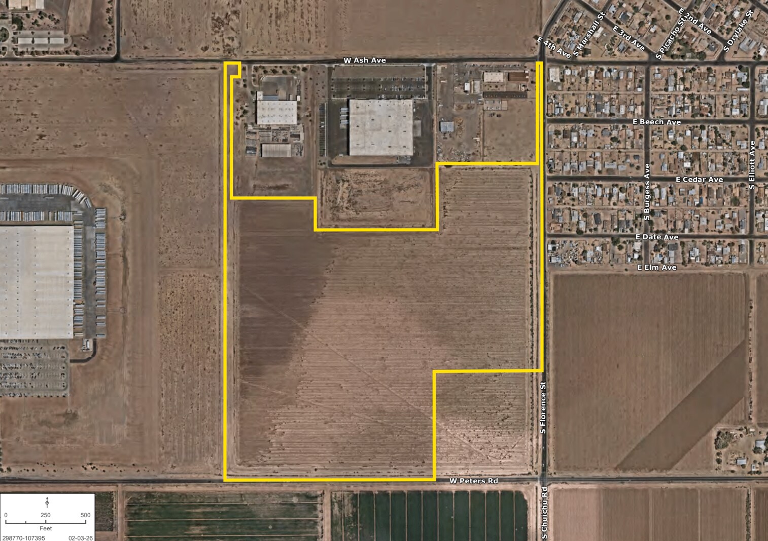 NWC Peters Road & Florence Street, Casa Grande, AZ for sale Primary Photo- Image 1 of 3