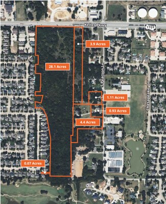 Plus de détails pour 1942 Keller Pky, Keller, TX - Terrain à vendre