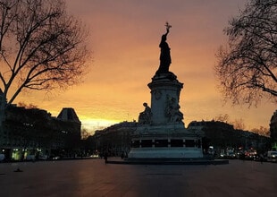 Paris, PAR - Aérien Vue de la carte