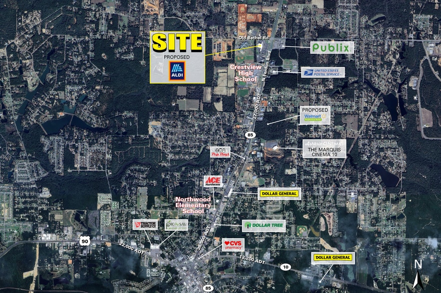 1390 N Ferdon Blvd, Crestview, FL for lease - Primary Photo - Image 1 of 3