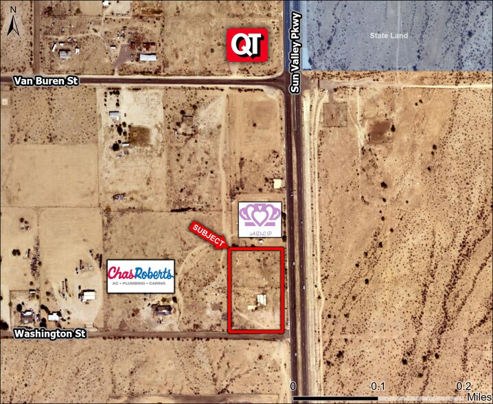 Sun Valley Pkwy & Washington St, Buckeye, AZ à vendre - Aérien - Image 1 de 4